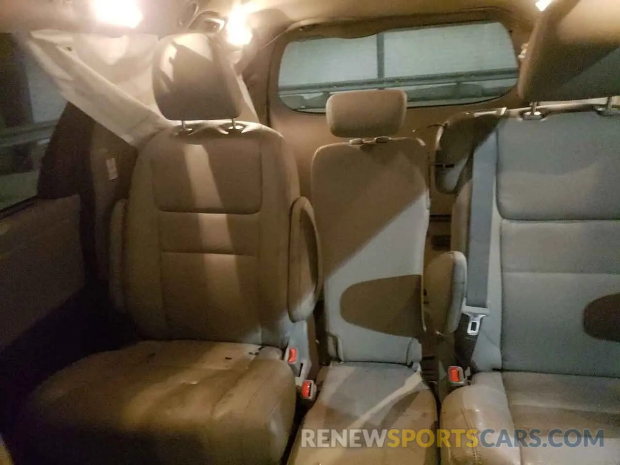 10 fotografías del automóvil dañado 5TDYZ3DC4LS041005 TOYOTA SIENNA 2020