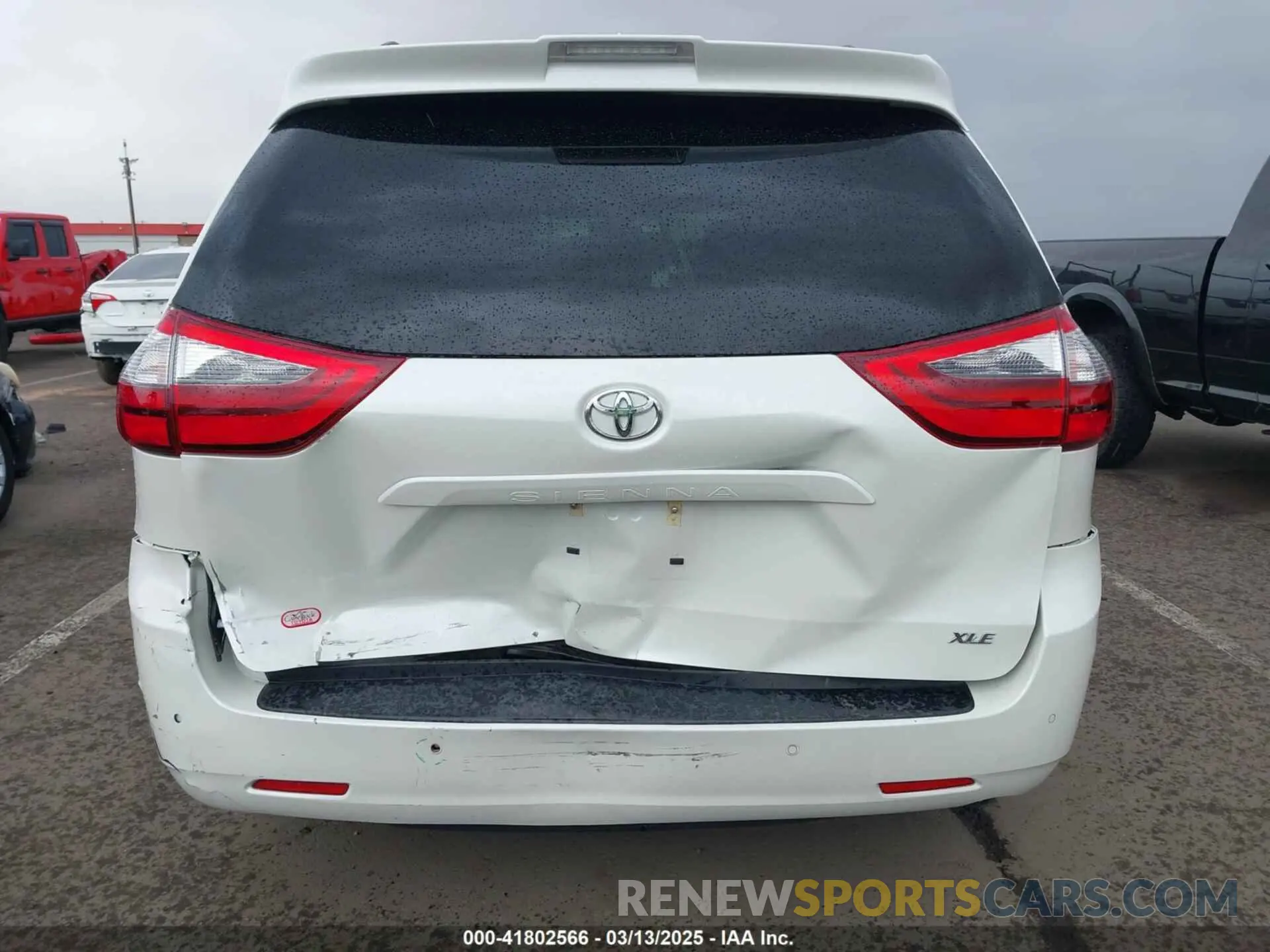 16 fotografías del automóvil dañado 5TDYZ3DC4LS080497 TOYOTA SIENNA 2020