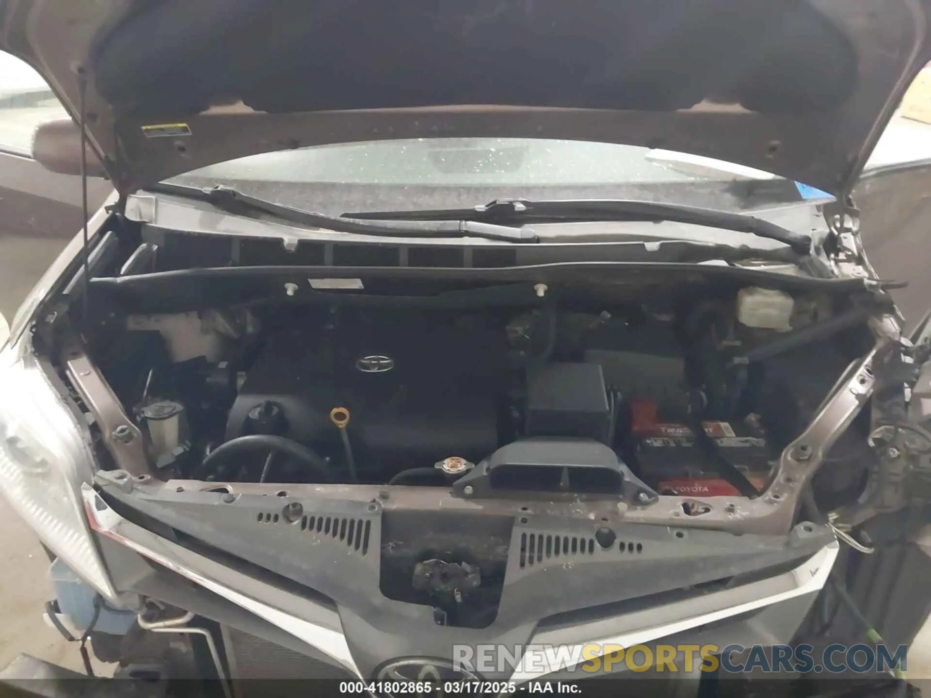 10 fotografías del automóvil dañado 5TDYZ3DC7LS066609 TOYOTA SIENNA 2020