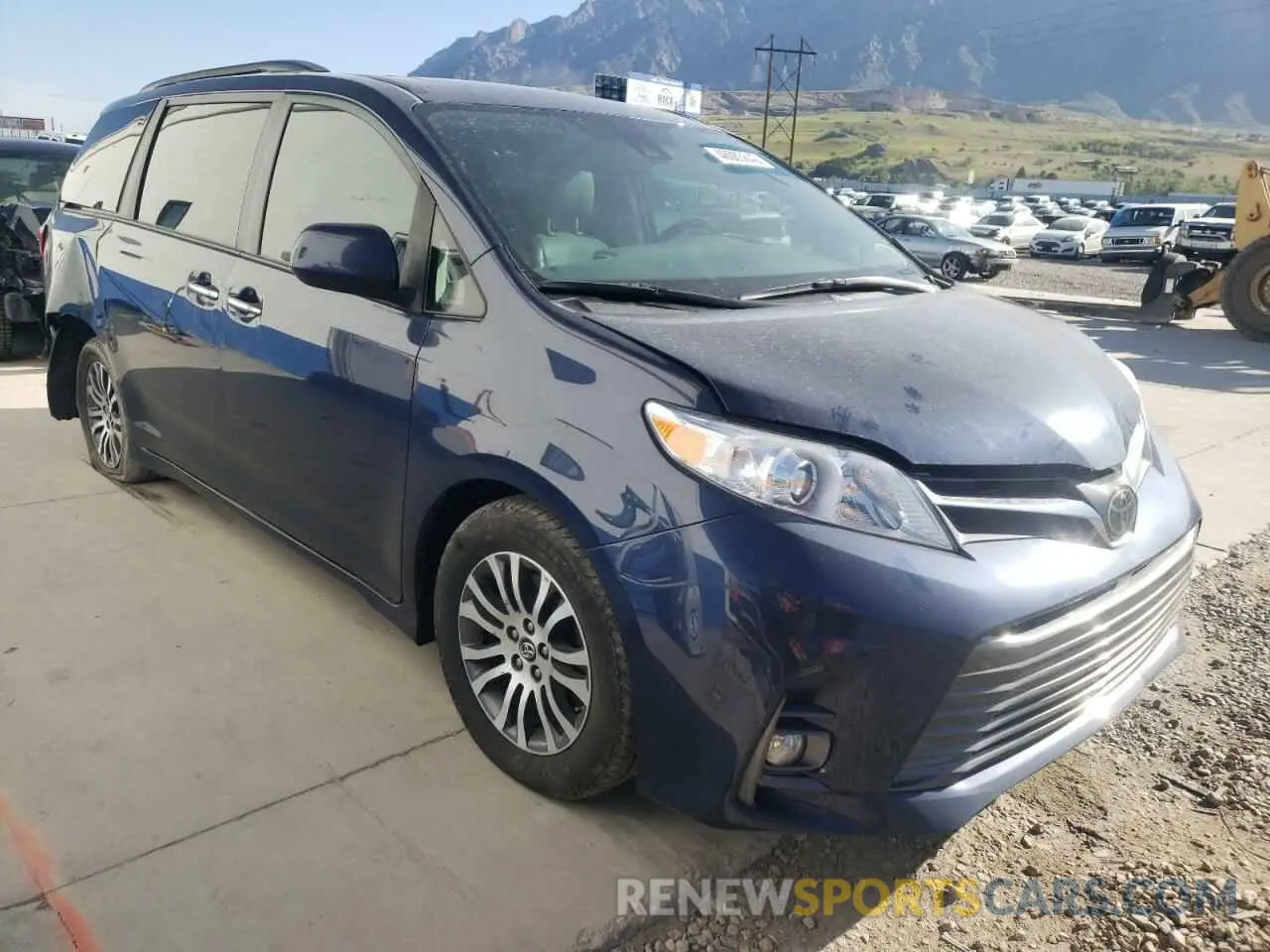 1 fotografías del automóvil dañado 5TDYZ3DC8LS029729 TOYOTA SIENNA 2020