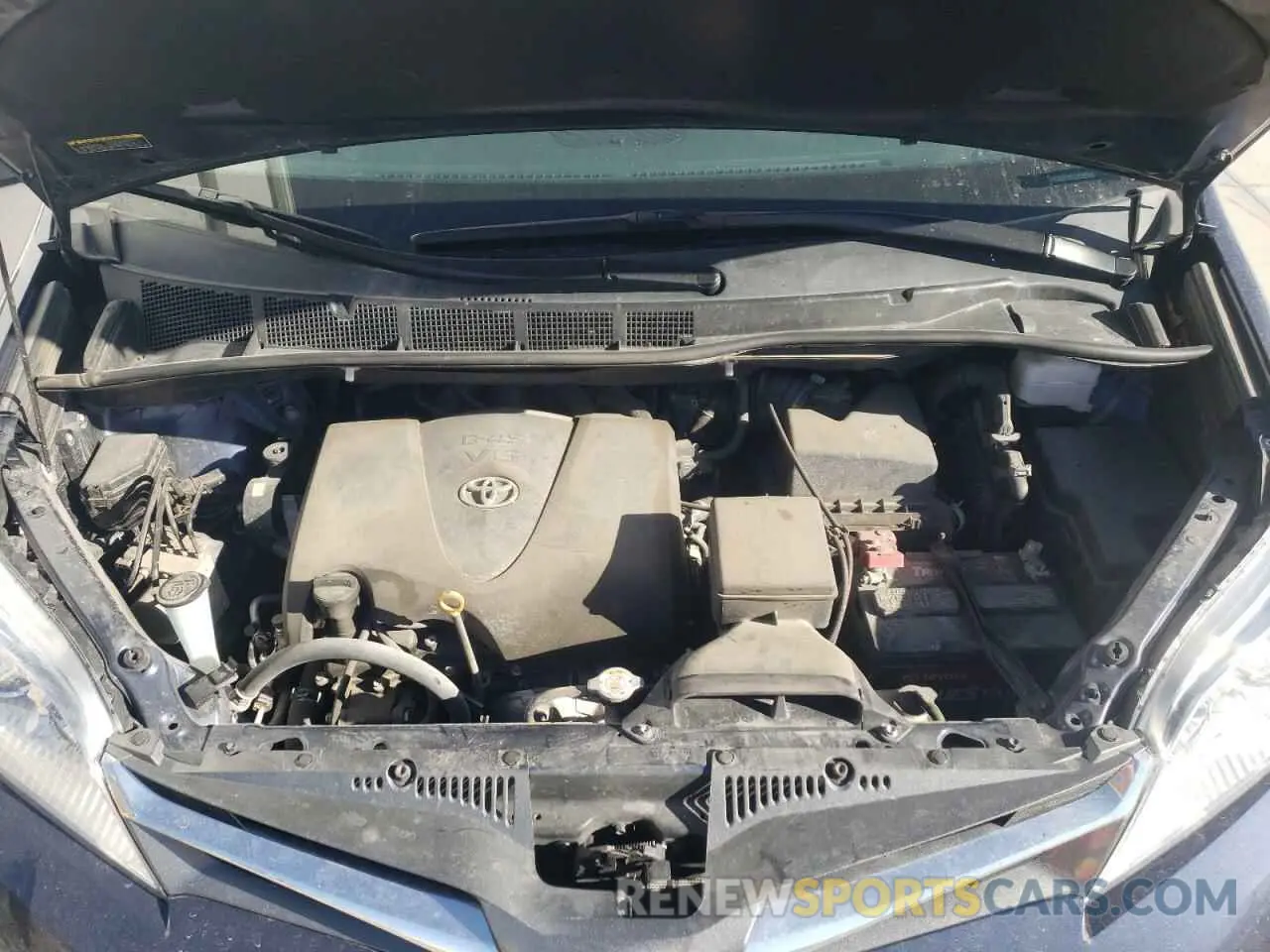 7 fotografías del automóvil dañado 5TDYZ3DC8LS029729 TOYOTA SIENNA 2020