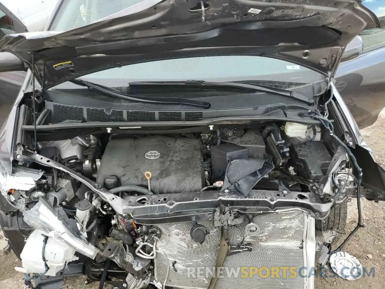 7 fotografías del automóvil dañado 5TDYZ3DC8LS046675 TOYOTA SIENNA 2020