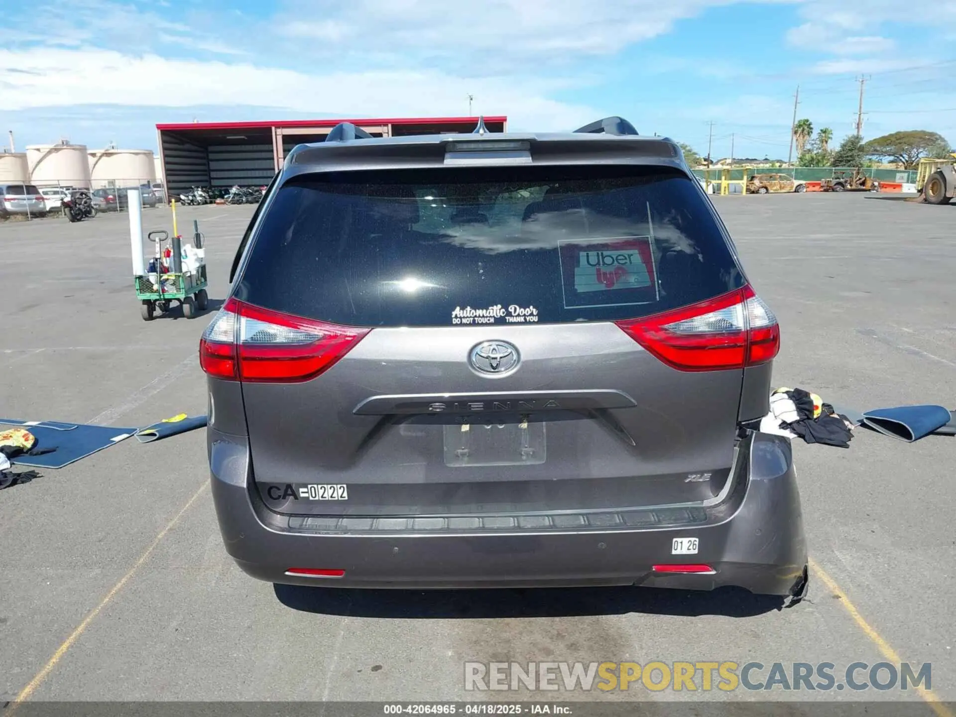 16 fotografías del automóvil dañado 5TDYZ3DCXLS078530 TOYOTA SIENNA 2020