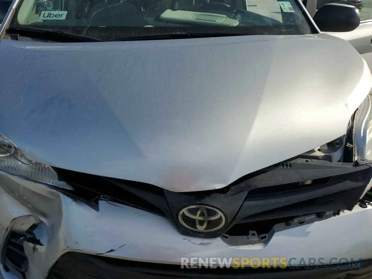 11 fotografías del automóvil dañado 5TDZZ3DC6LS072728 TOYOTA SIENNA 2020