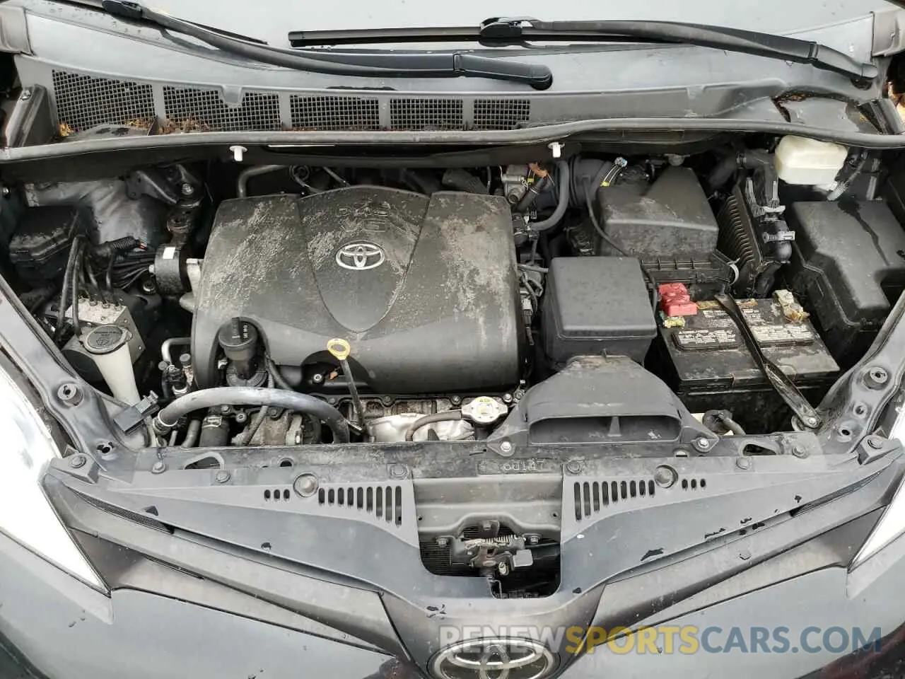 12 fotografías del automóvil dañado 5TDZZ3DC6LS080599 TOYOTA SIENNA 2020
