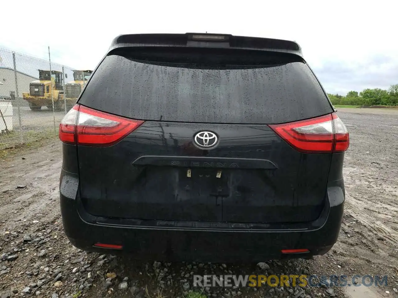 6 fotografías del automóvil dañado 5TDZZ3DC6LS080599 TOYOTA SIENNA 2020