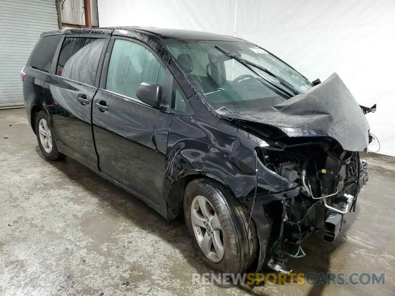 4 fotografías del automóvil dañado 5TDZZ3DC6LS083079 TOYOTA SIENNA 2020