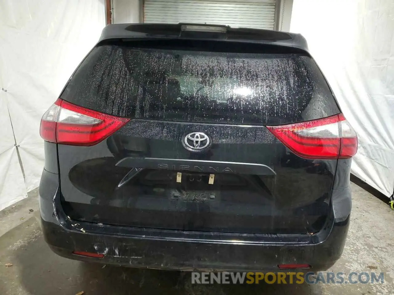 6 fotografías del automóvil dañado 5TDZZ3DC6LS083079 TOYOTA SIENNA 2020