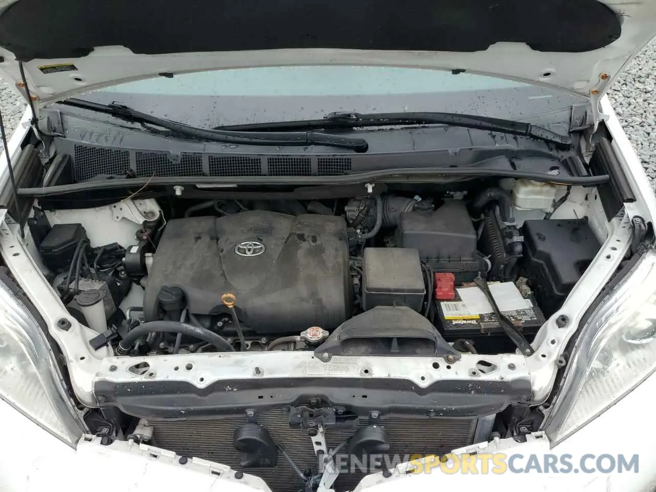 12 fotografías del automóvil dañado 5TDZZ3DC8LS061830 TOYOTA SIENNA 2020