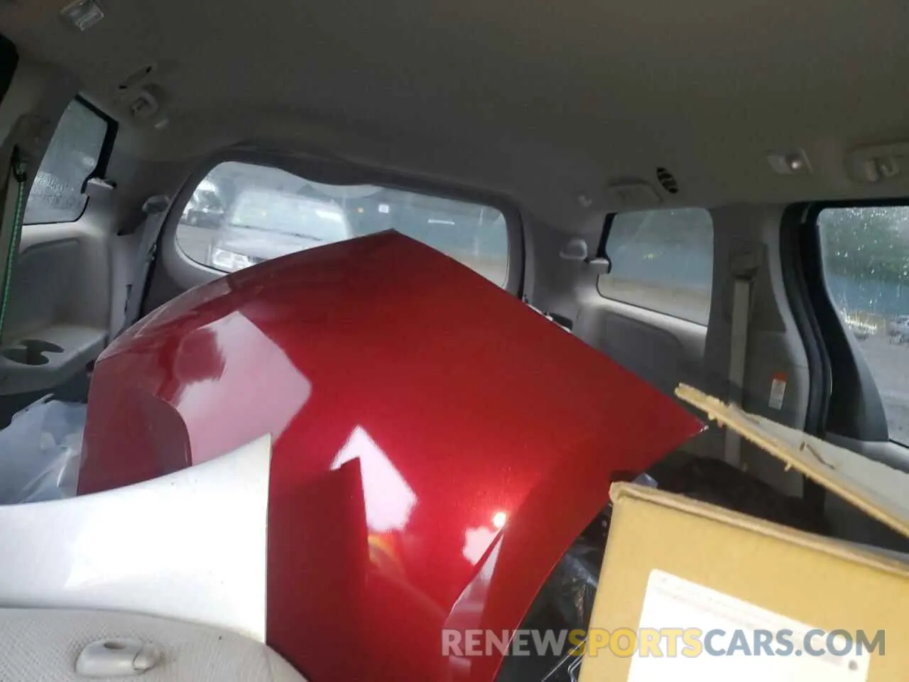 10 fotografías del automóvil dañado 5TDZZ3DC9LS024866 TOYOTA SIENNA 2020