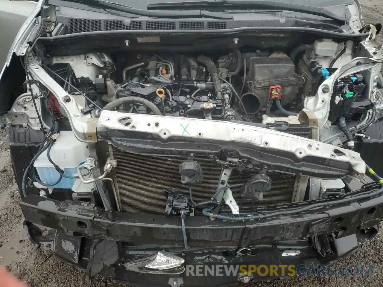 12 fotografías del automóvil dañado 5TDZZ3DC9LS024866 TOYOTA SIENNA 2020