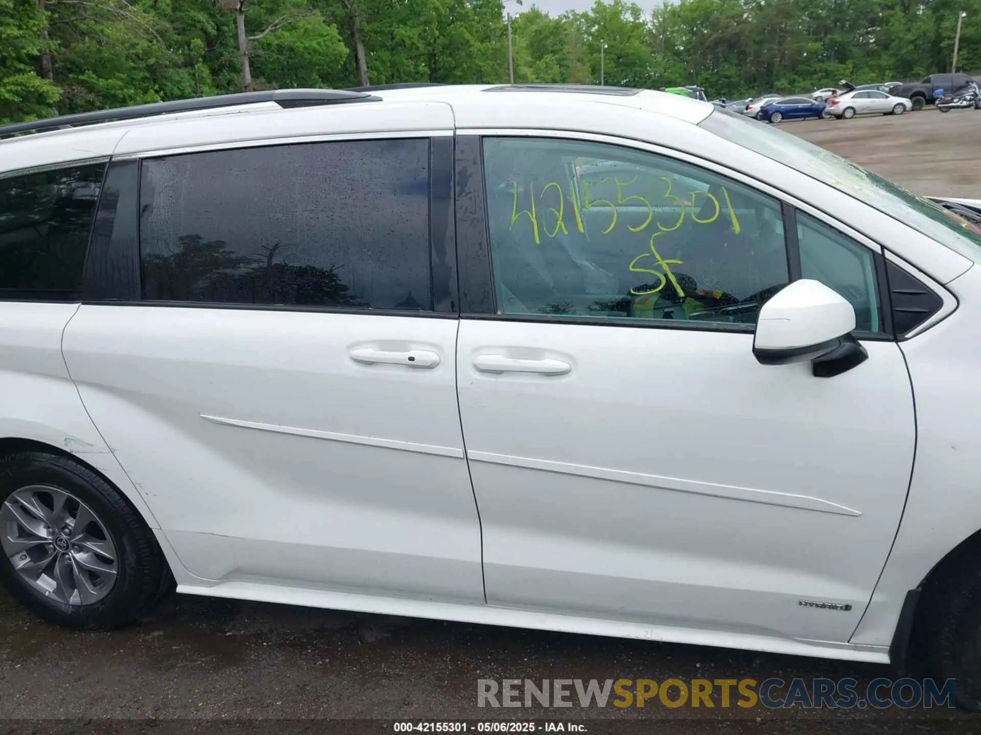 13 fotografías del automóvil dañado 5TDBRKEC8MS008394 TOYOTA SIENNA 2021
