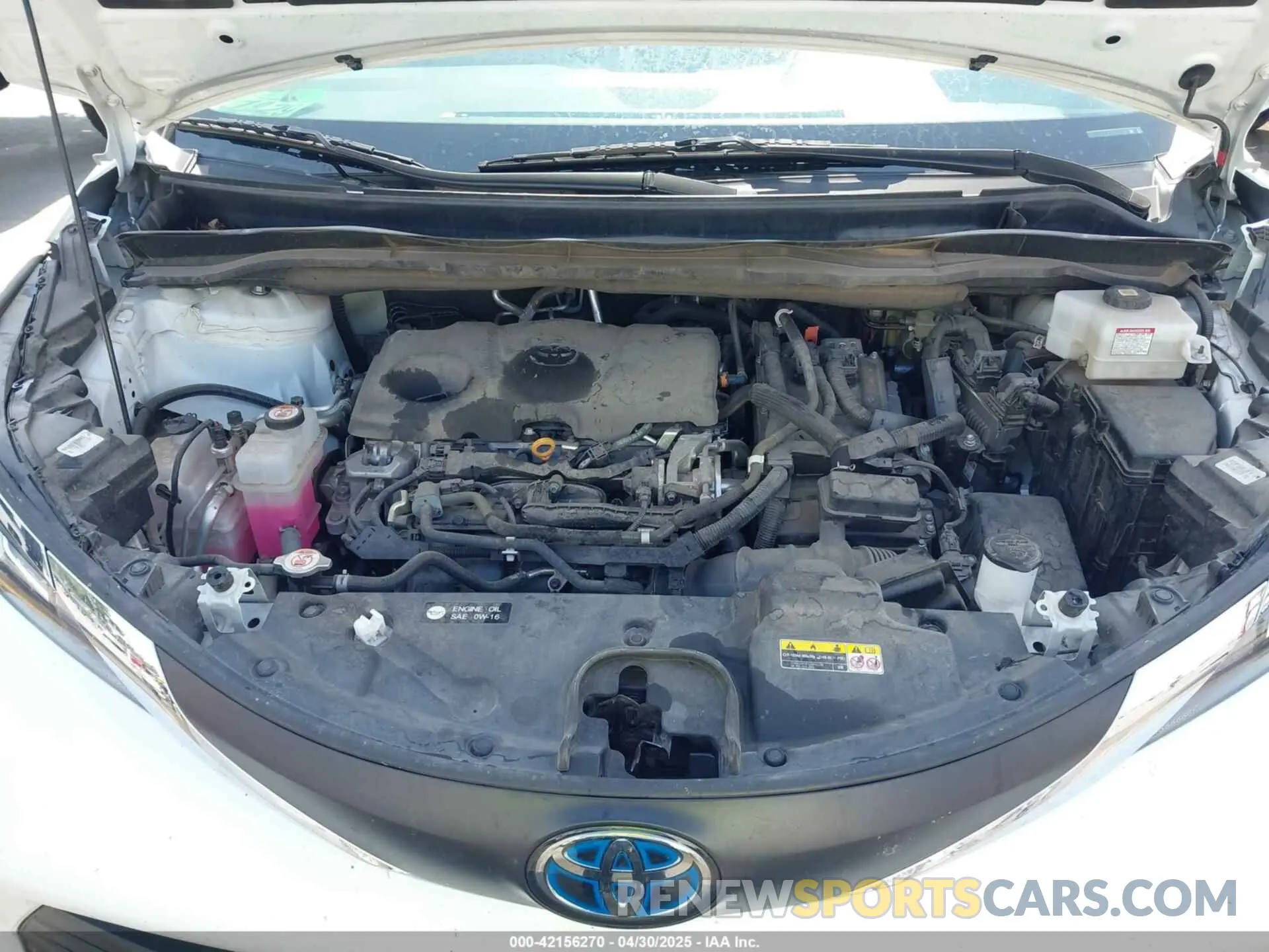 10 fotografías del automóvil dañado 5TDBRKEC8MS035577 TOYOTA SIENNA 2021
