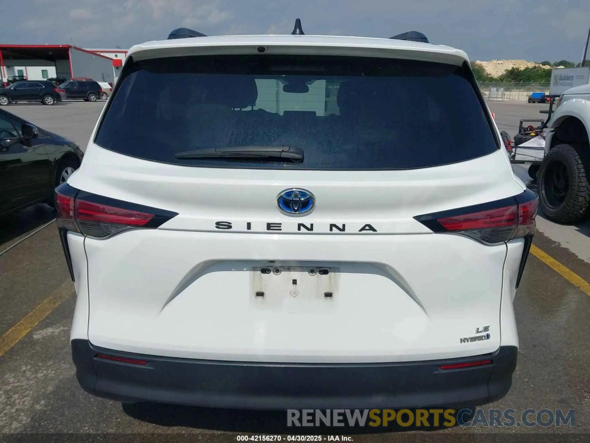 16 fotografías del automóvil dañado 5TDBRKEC8MS035577 TOYOTA SIENNA 2021