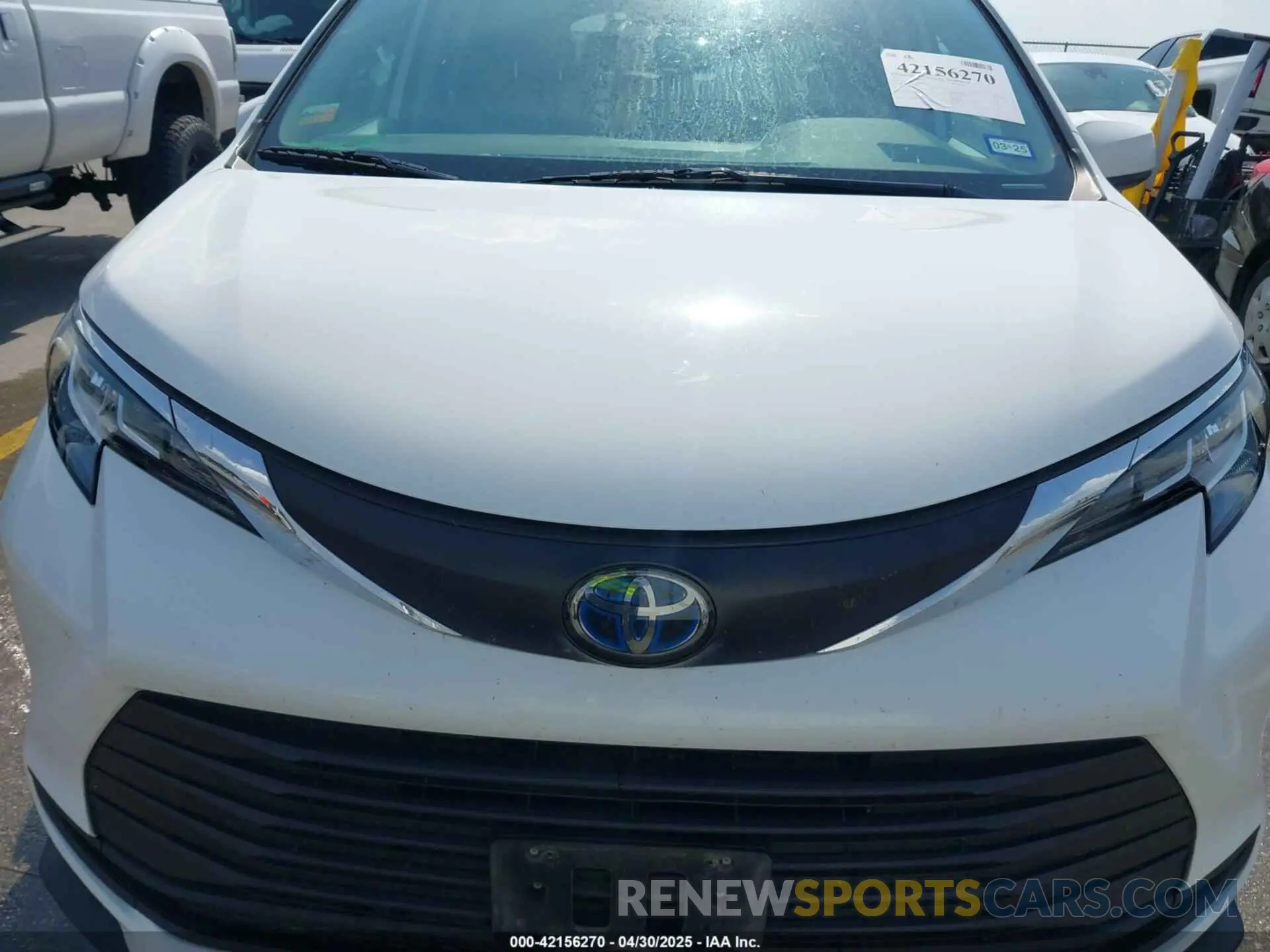 6 fotografías del automóvil dañado 5TDBRKEC8MS035577 TOYOTA SIENNA 2021
