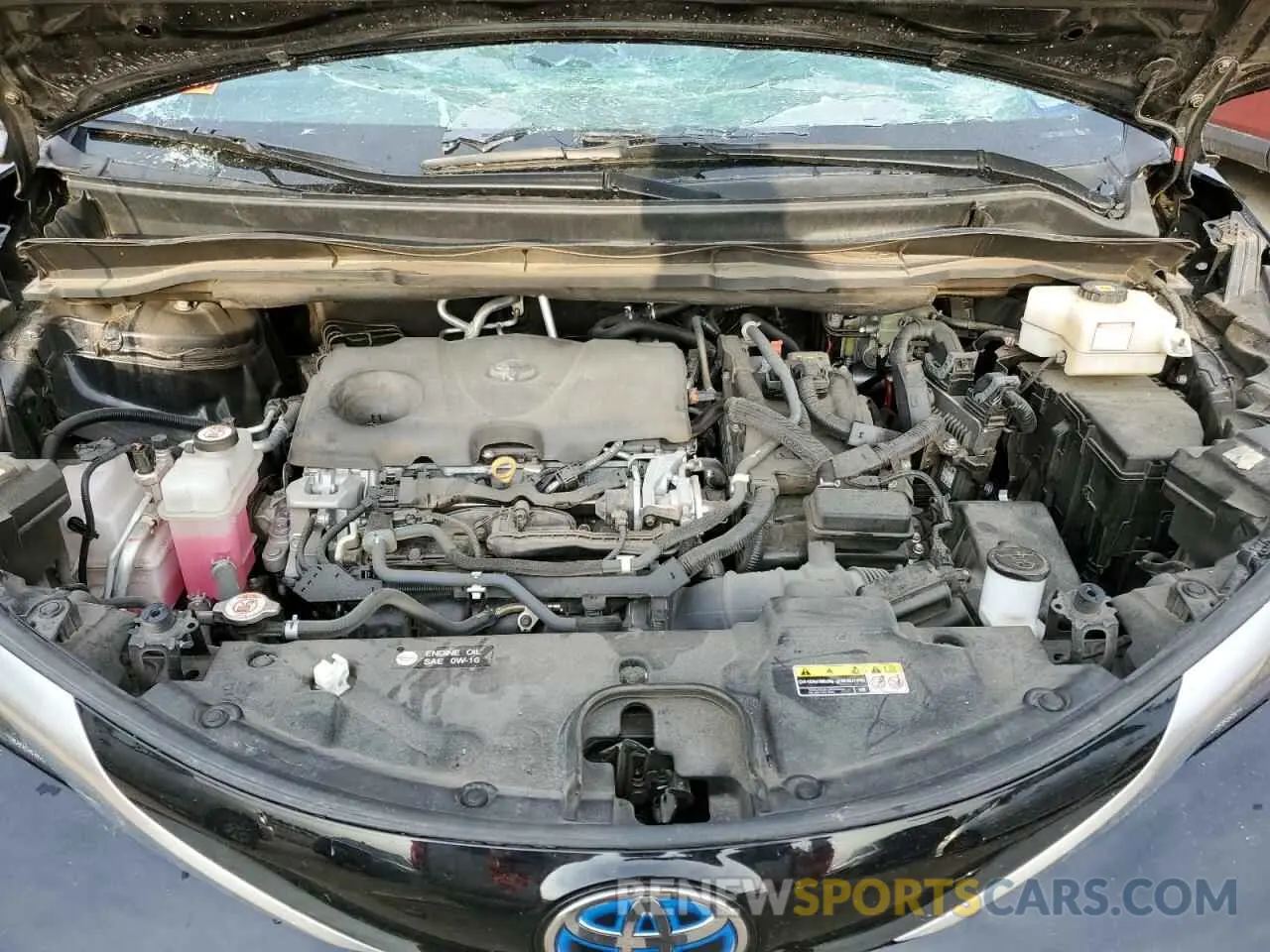 11 fotografías del automóvil dañado 5TDDRKEC0MS002338 TOYOTA SIENNA 2021