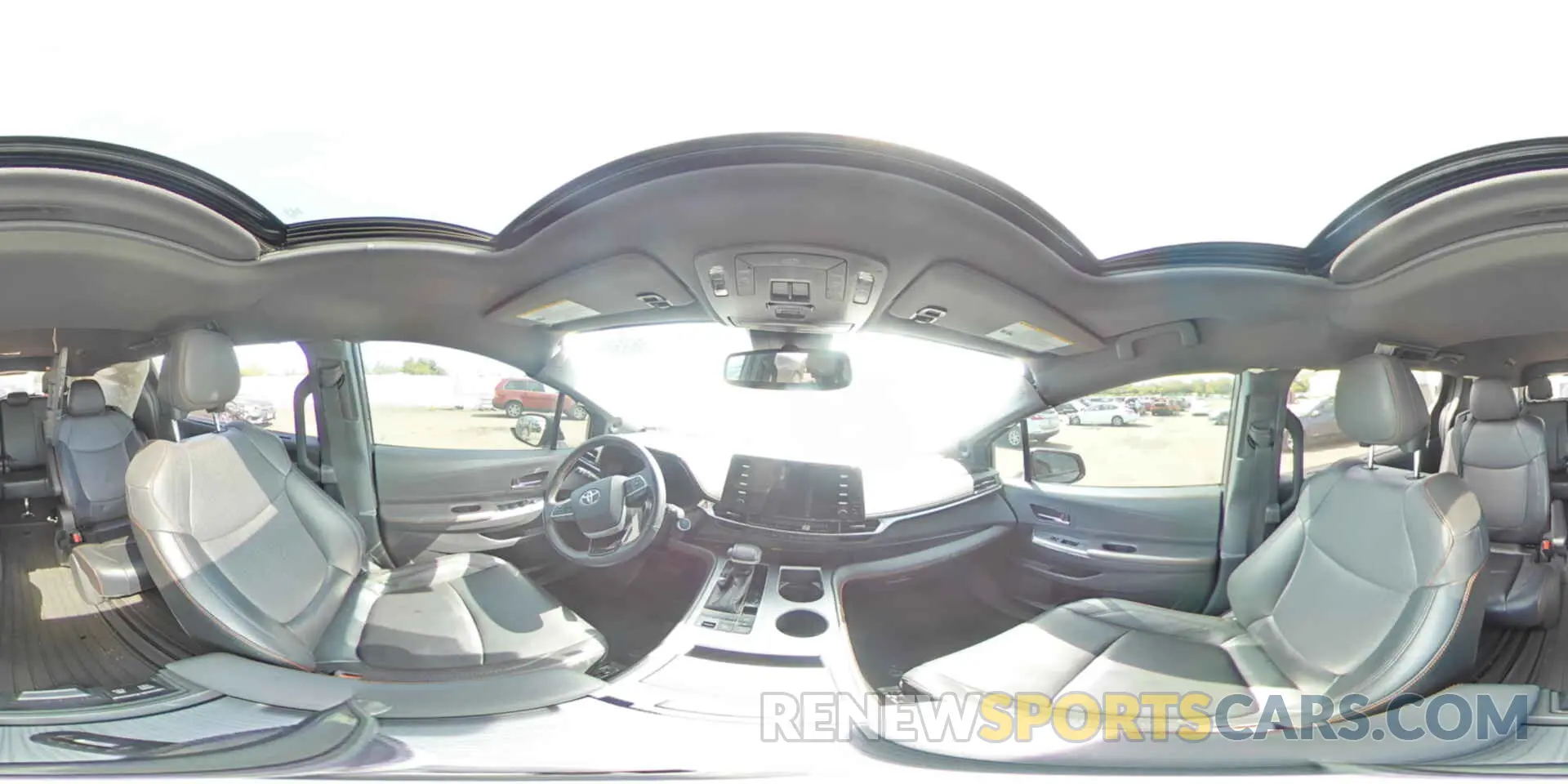 15 fotografías del automóvil dañado 5TDDRKEC0MS023190 TOYOTA SIENNA 2021