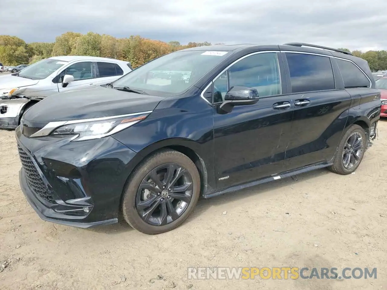 1 fotografías del automóvil dañado 5TDDRKEC3MS033230 TOYOTA SIENNA 2021