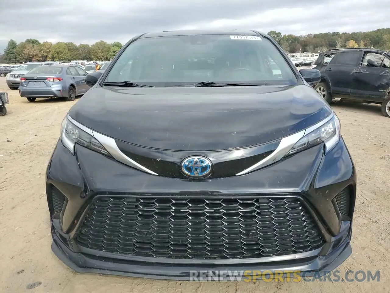 5 fotografías del automóvil dañado 5TDDRKEC3MS033230 TOYOTA SIENNA 2021