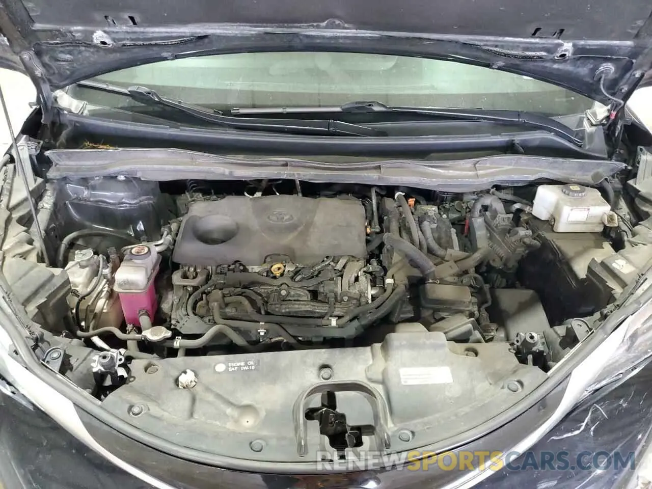 12 fotografías del automóvil dañado 5TDDRKEC5MS029633 TOYOTA SIENNA 2021
