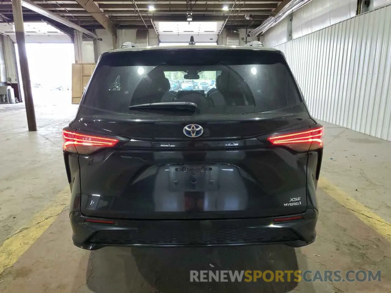6 fotografías del automóvil dañado 5TDDRKEC5MS029633 TOYOTA SIENNA 2021
