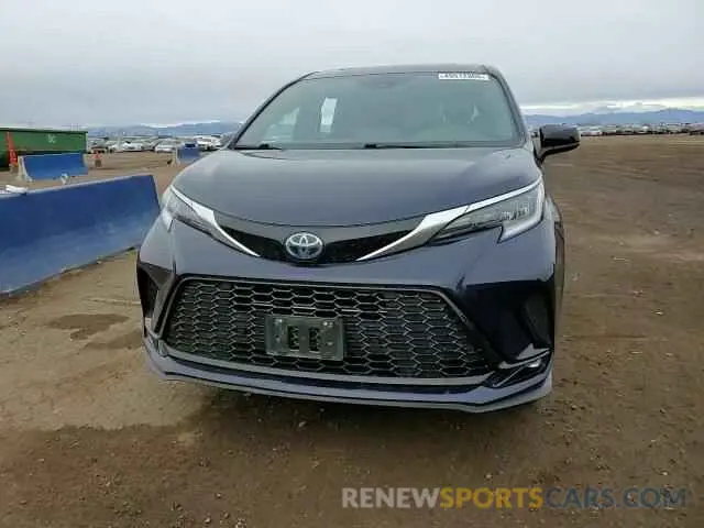11 fotografías del automóvil dañado 5TDDSKFC1MS029907 TOYOTA SIENNA 2021