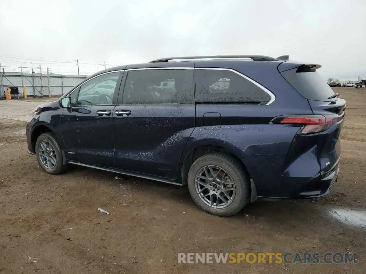 2 fotografías del automóvil dañado 5TDDSKFC1MS029907 TOYOTA SIENNA 2021