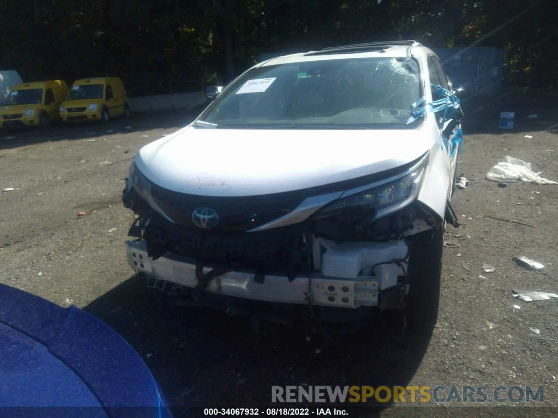 6 fotografías del automóvil dañado 5TDDSKFC2MS007639 TOYOTA SIENNA 2021
