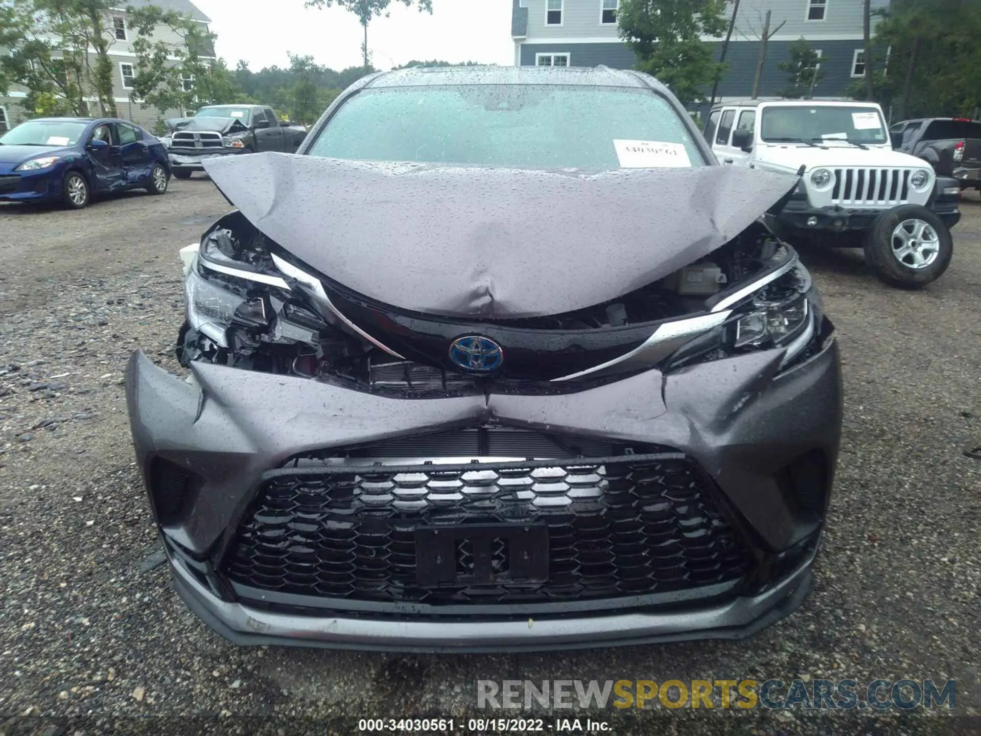 6 fotografías del automóvil dañado 5TDDSKFC7MS034450 TOYOTA SIENNA 2021