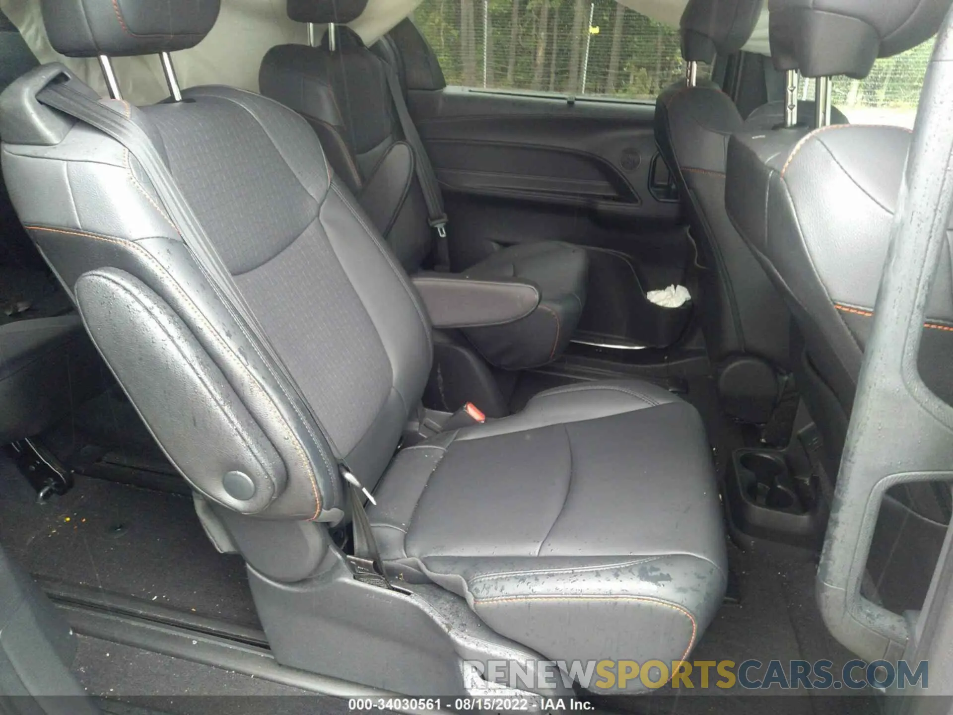 8 fotografías del automóvil dañado 5TDDSKFC7MS034450 TOYOTA SIENNA 2021