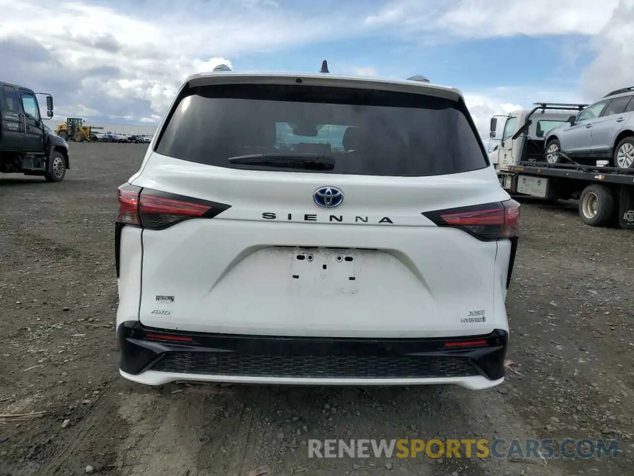 6 fotografías del automóvil dañado 5TDDSKFC7MS037087 TOYOTA SIENNA 2021
