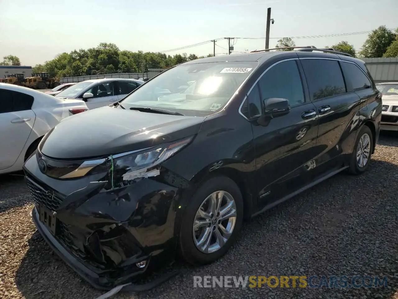1 fotografías del automóvil dañado 5TDDSKFC9MS036507 TOYOTA SIENNA 2021