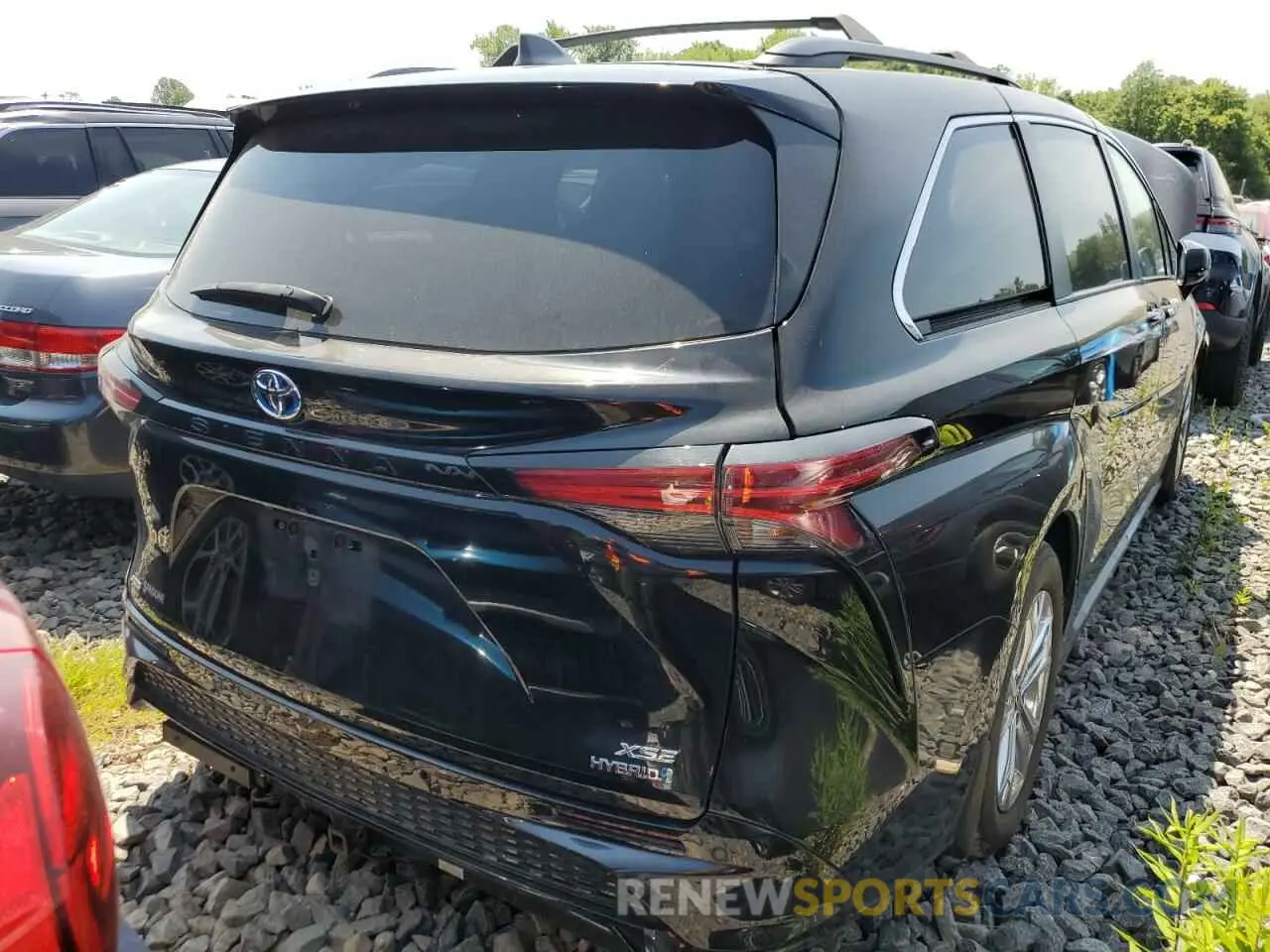 3 fotografías del automóvil dañado 5TDDSKFC9MS036507 TOYOTA SIENNA 2021