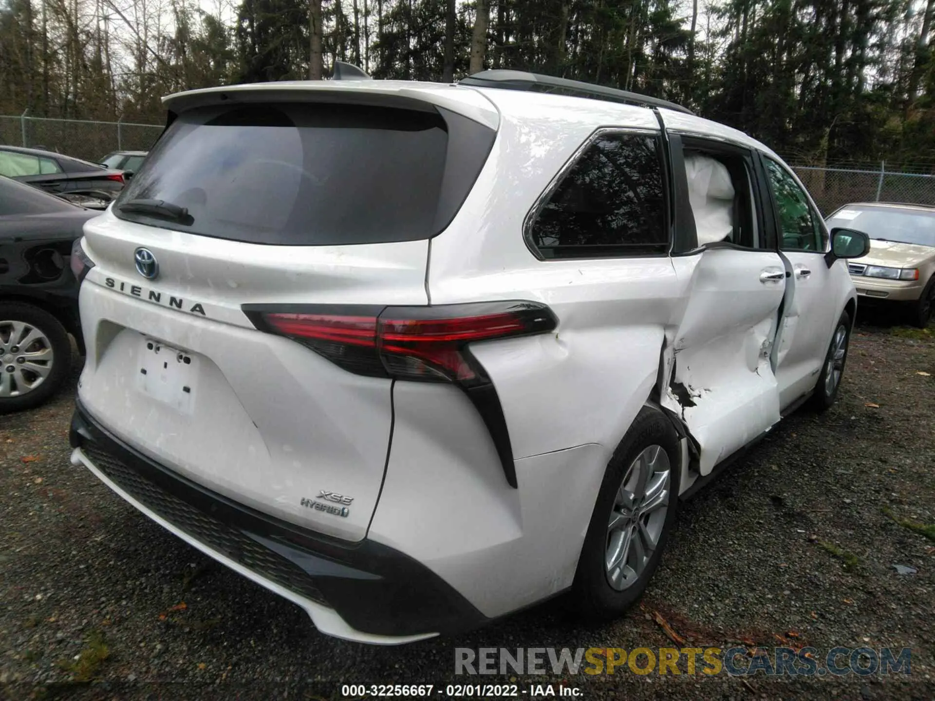 4 fotografías del automóvil dañado 5TDDSKFCXMS005248 TOYOTA SIENNA 2021