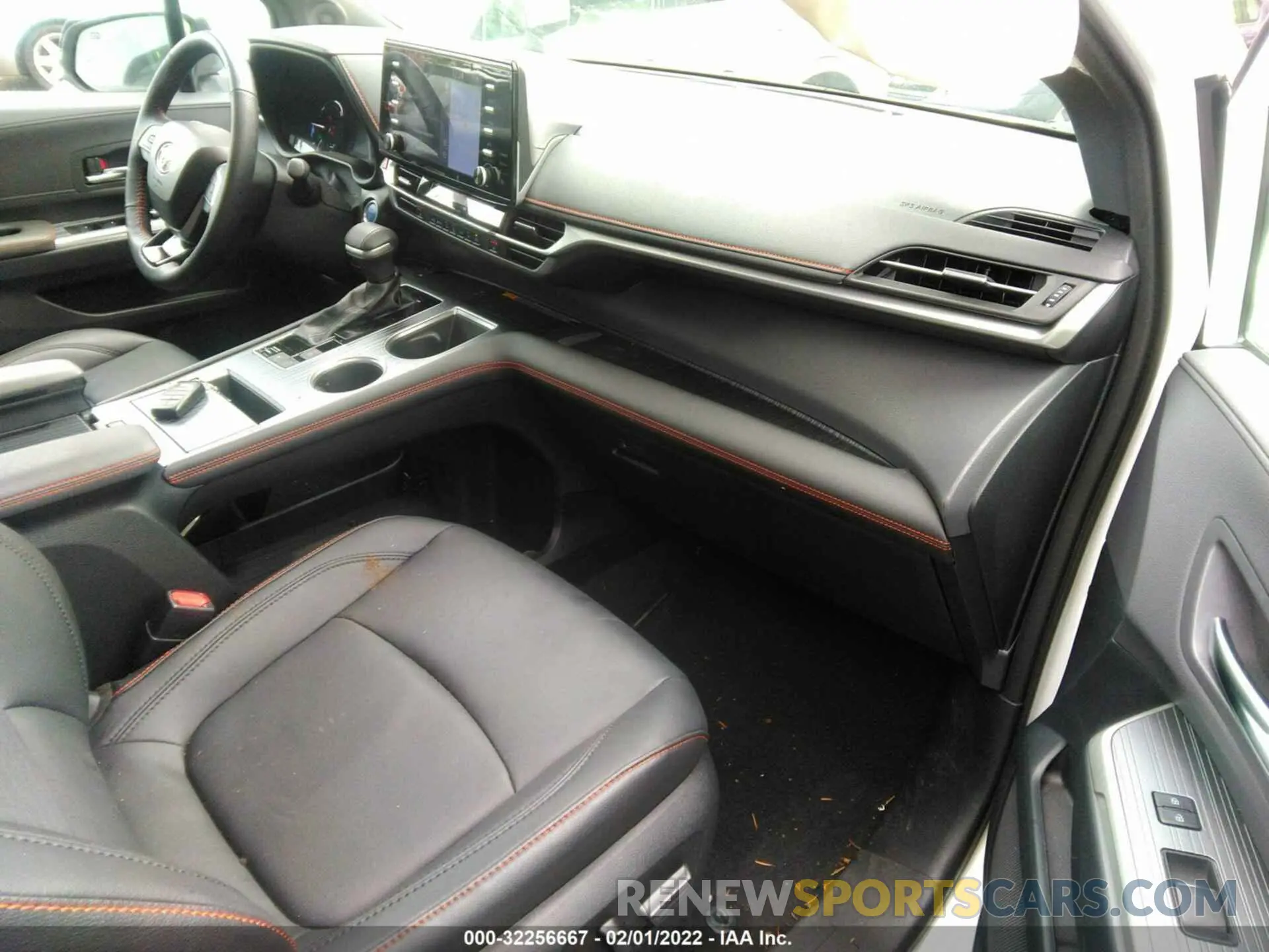 5 fotografías del automóvil dañado 5TDDSKFCXMS005248 TOYOTA SIENNA 2021