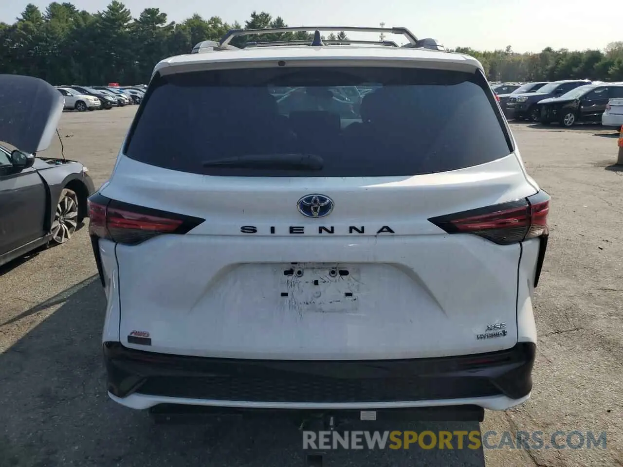 6 fotografías del automóvil dañado 5TDDSKFCXMS009753 TOYOTA SIENNA 2021