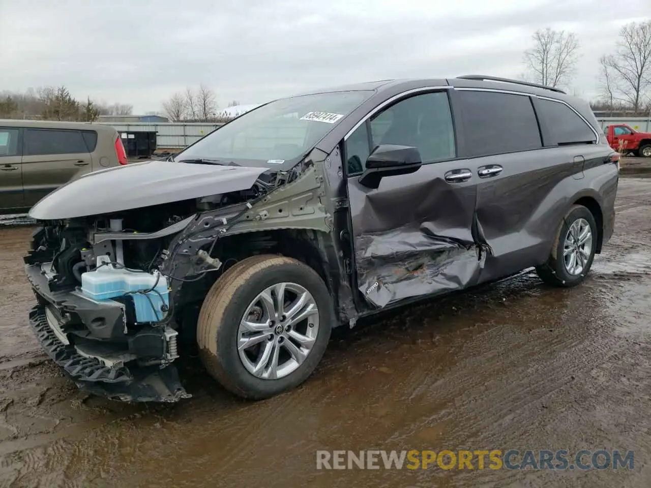 1 fotografías del automóvil dañado 5TDDSKFCXMS027072 TOYOTA SIENNA 2021
