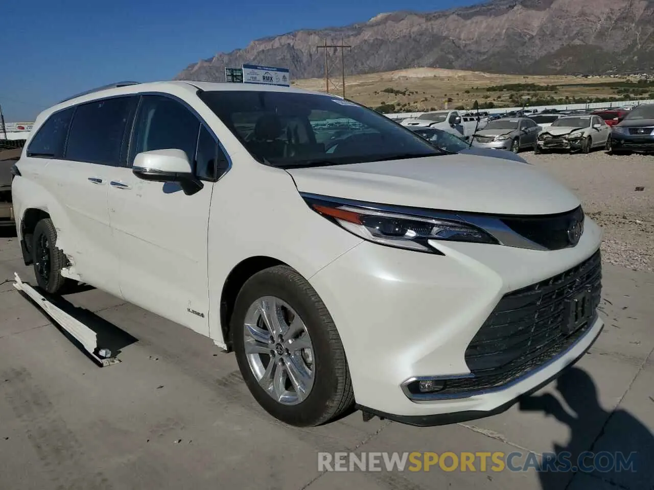 1 fotografías del automóvil dañado 5TDESKFC0MS015789 TOYOTA SIENNA 2021