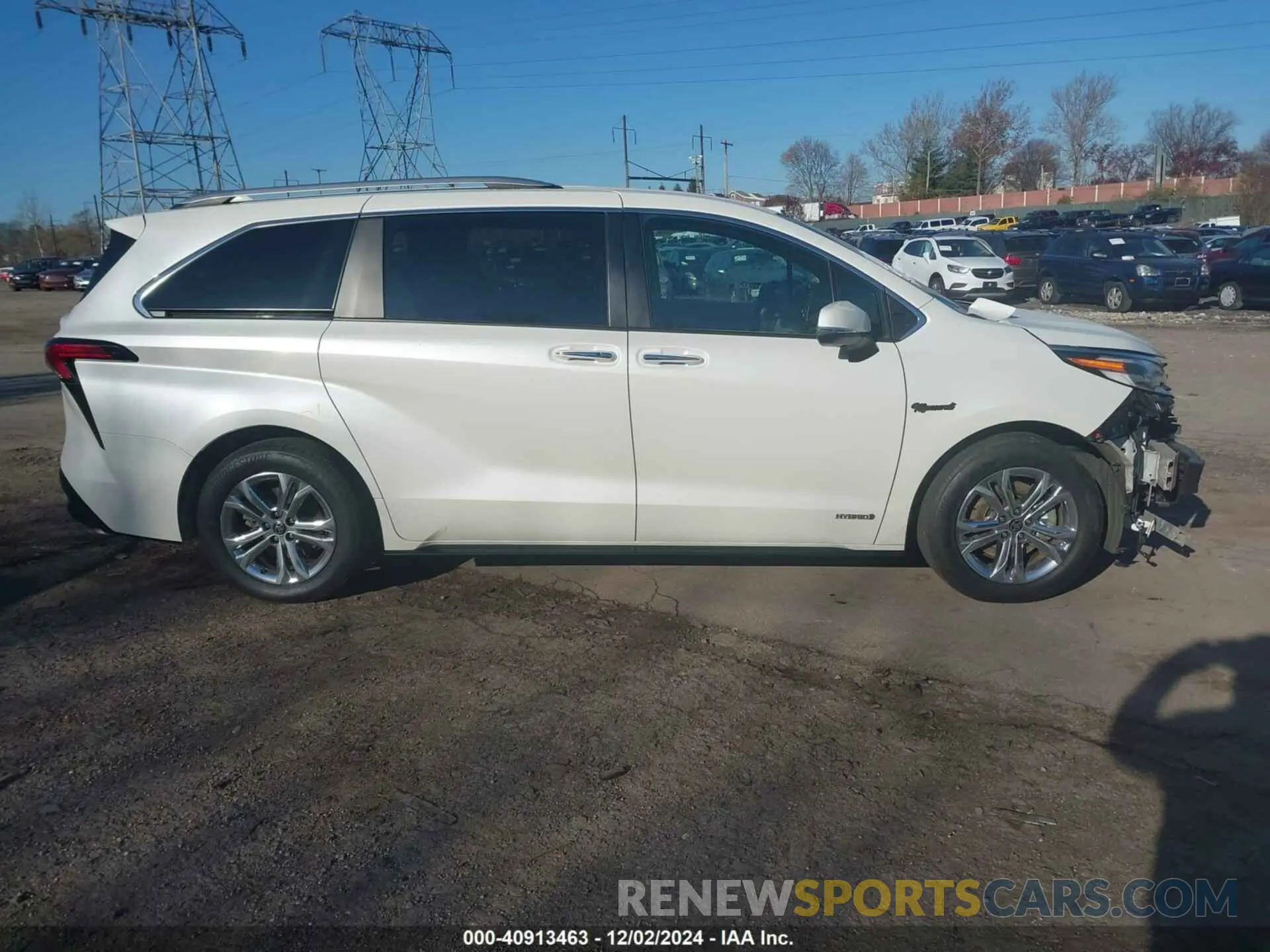 13 fotografías del automóvil dañado 5TDESKFC3MS006195 TOYOTA SIENNA 2021
