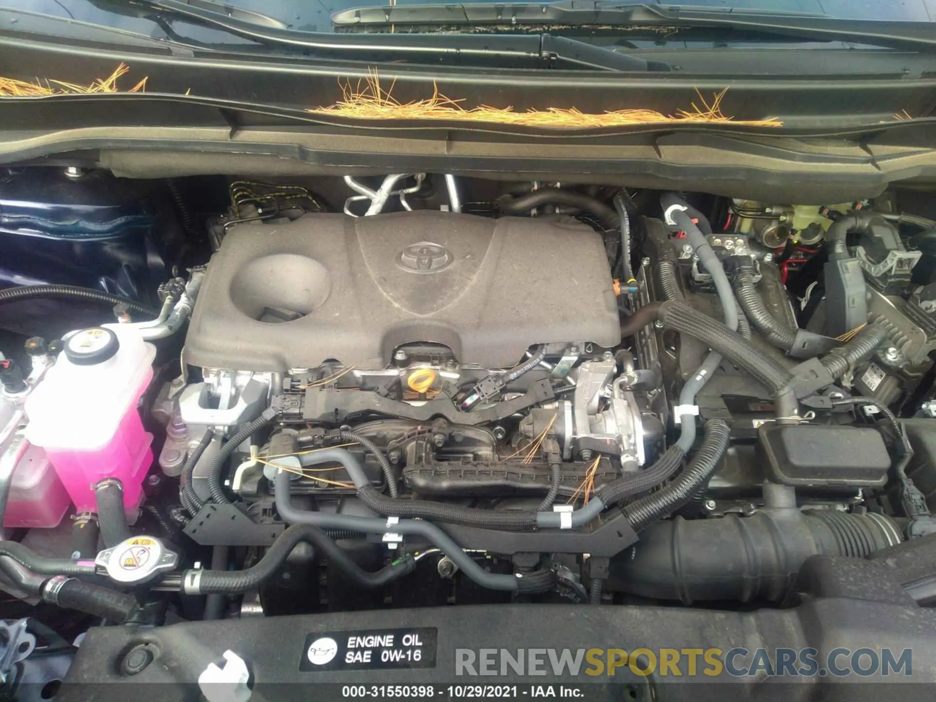 10 fotografías del automóvil dañado 5TDJRKEC2MS033187 TOYOTA SIENNA 2021
