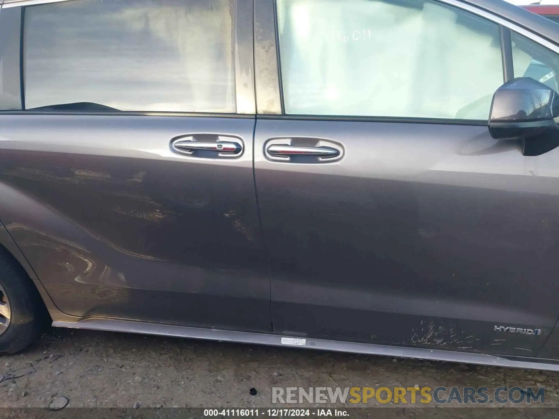 13 fotografías del automóvil dañado 5TDJRKEC2MS044996 TOYOTA SIENNA 2021