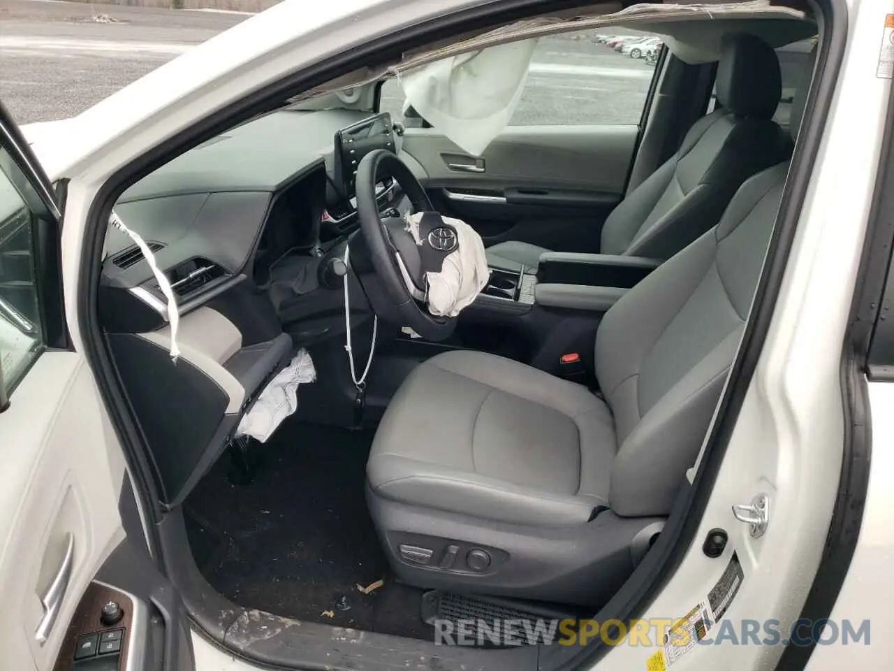 7 fotografías del automóvil dañado 5TDJRKEC4MS039721 TOYOTA SIENNA 2021