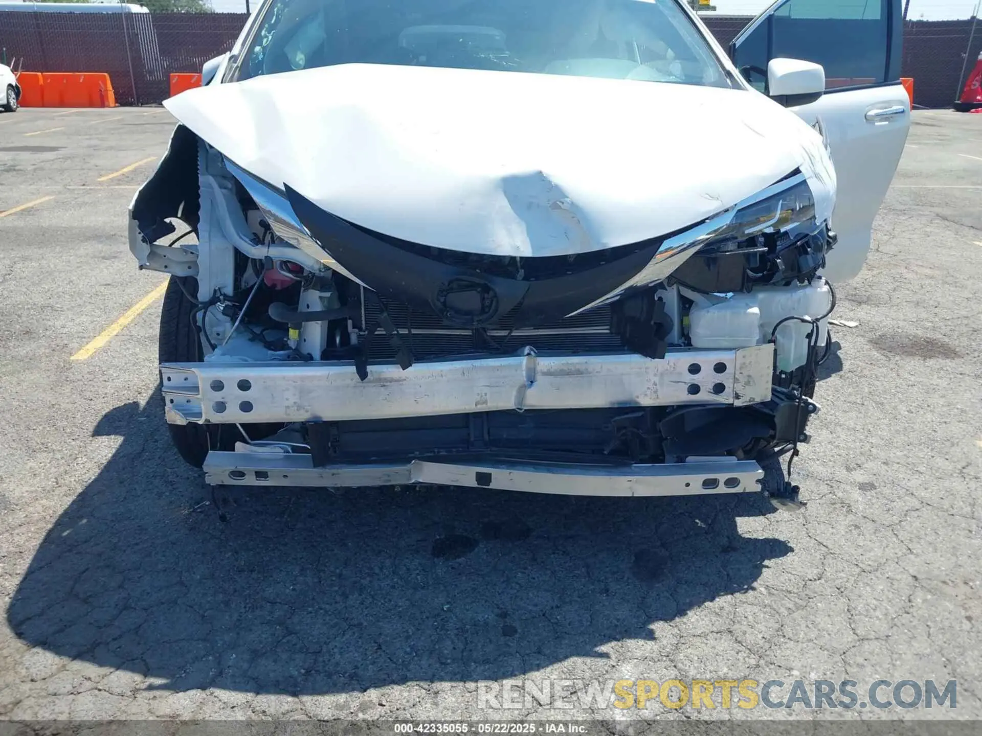 6 fotografías del automóvil dañado 5TDJRKEC8MS032240 TOYOTA SIENNA 2021
