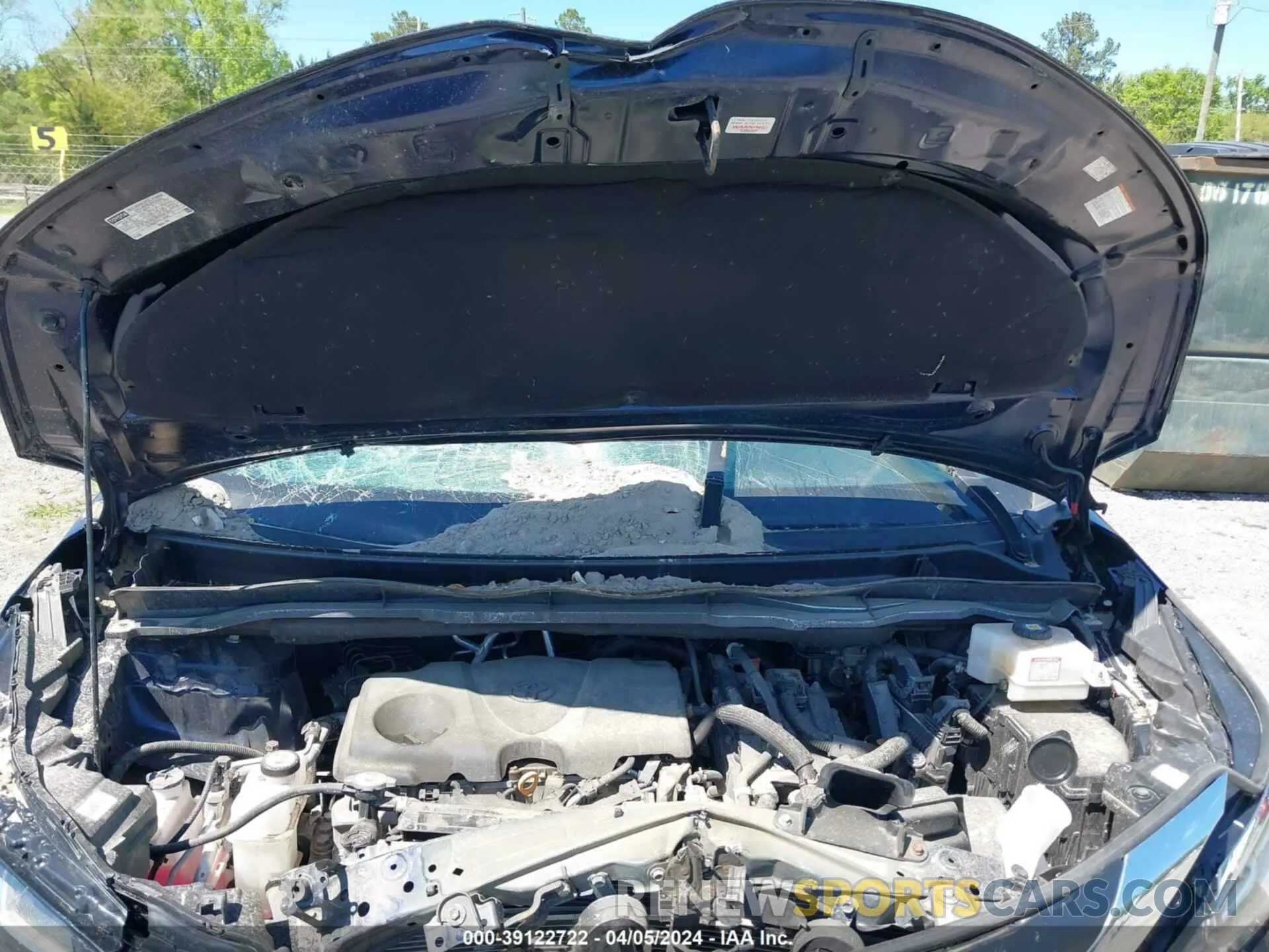 10 fotografías del automóvil dañado 5TDJRKECXMS070701 TOYOTA SIENNA 2021