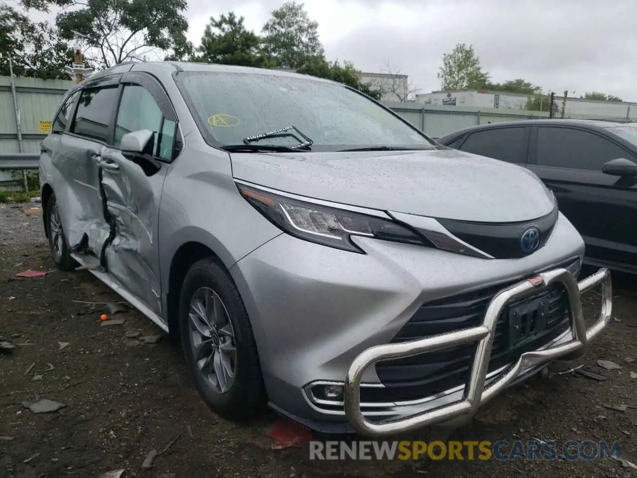 1 fotografías del automóvil dañado 5TDJSKFC2MS026209 TOYOTA SIENNA 2021