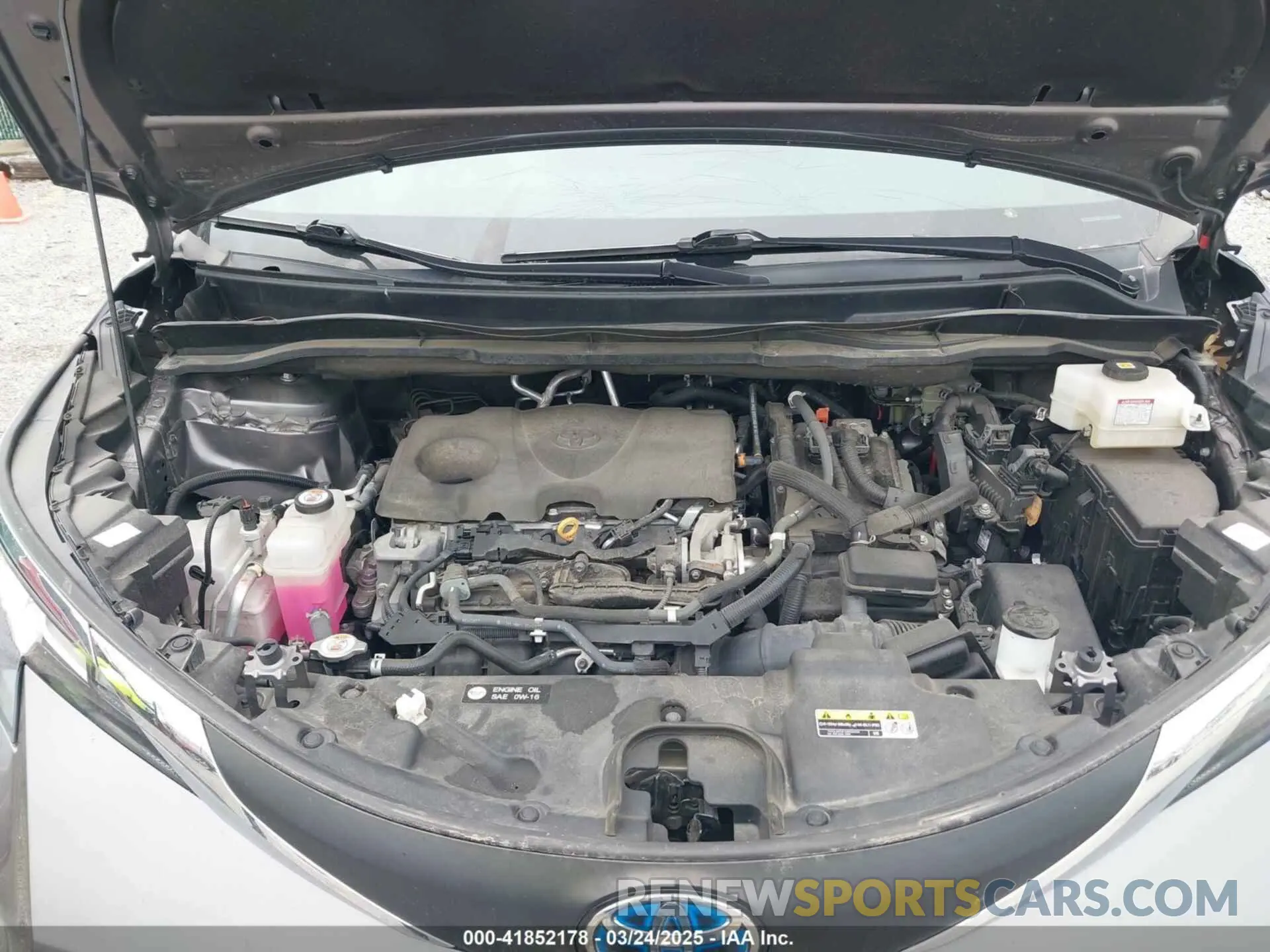 10 fotografías del automóvil dañado 5TDKRKEC3MS045790 TOYOTA SIENNA 2021