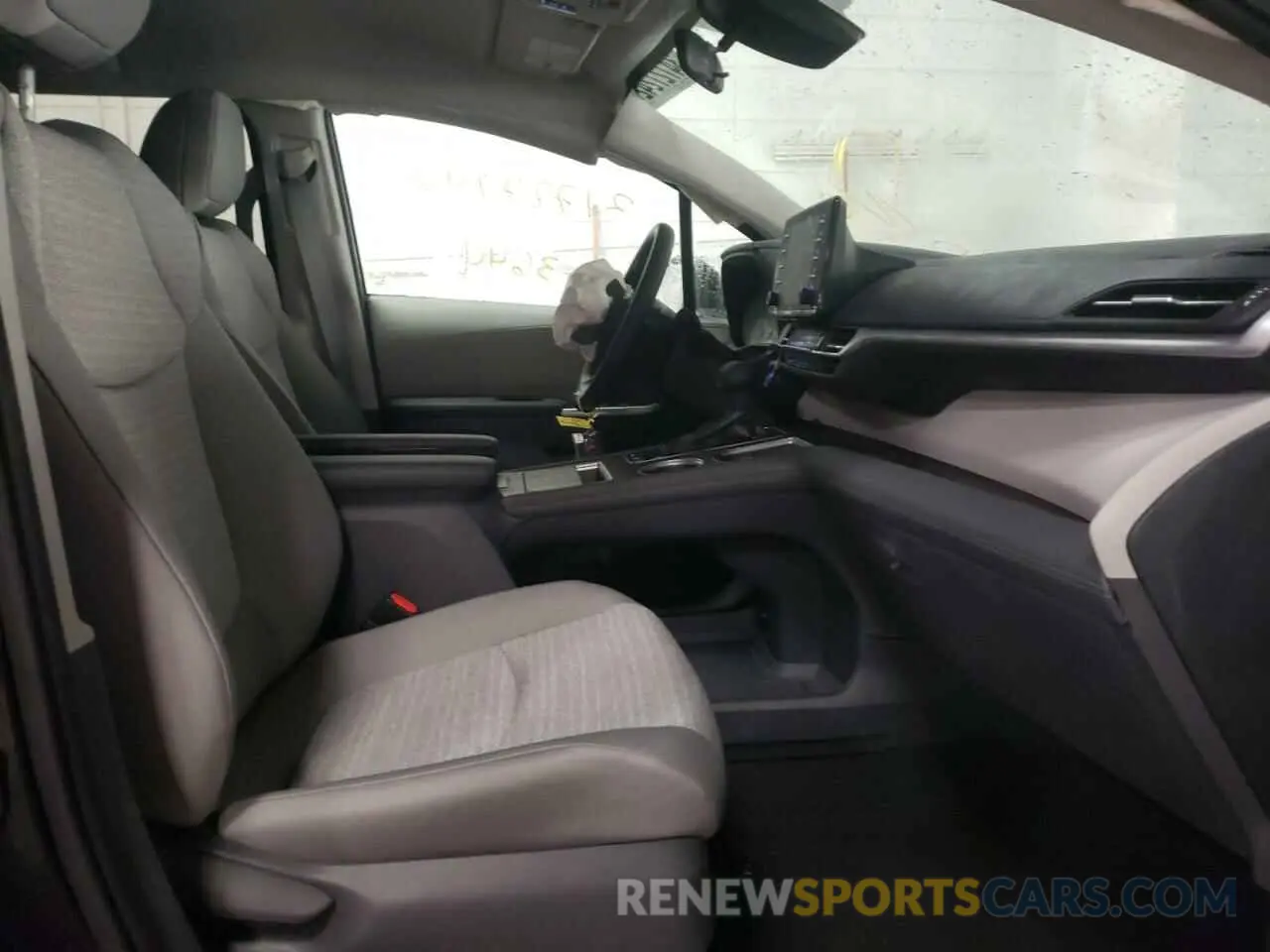 5 fotografías del automóvil dañado 5TDKRKEC3MS057809 TOYOTA SIENNA 2021
