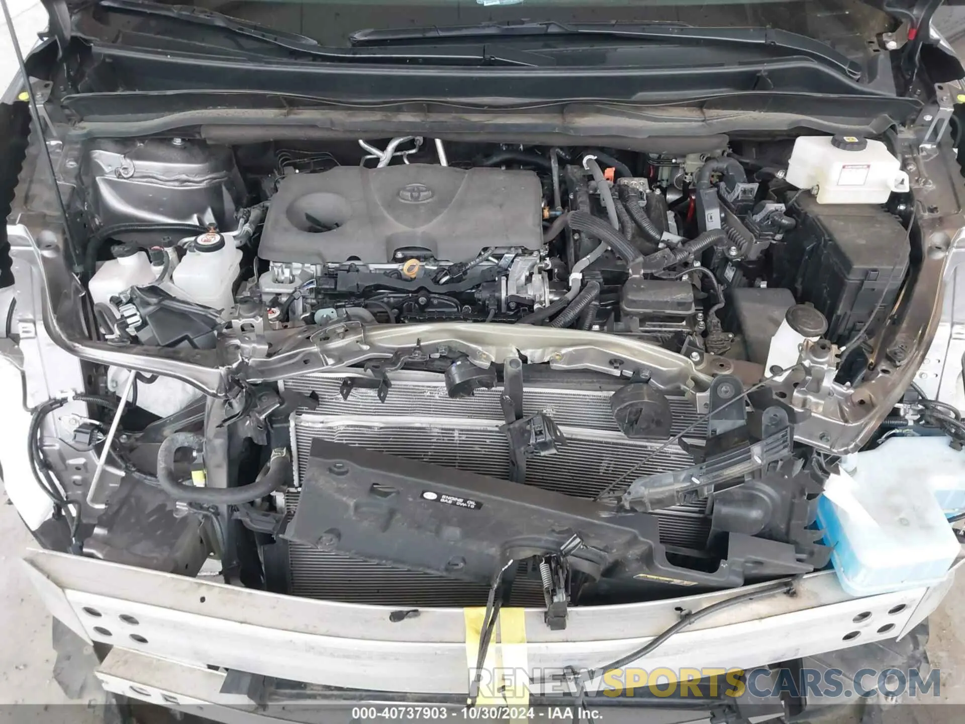 10 fotografías del automóvil dañado 5TDKRKEC5MS016873 TOYOTA SIENNA 2021