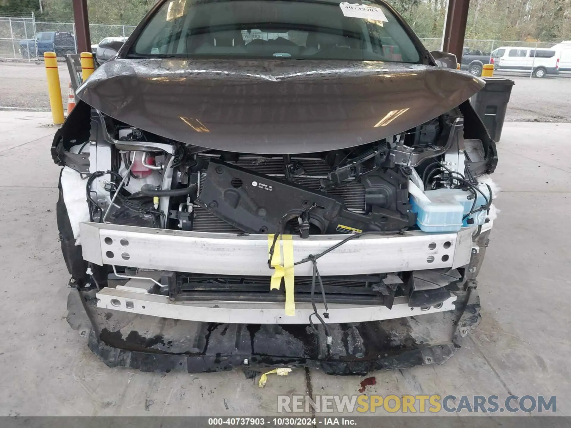 6 fotografías del automóvil dañado 5TDKRKEC5MS016873 TOYOTA SIENNA 2021