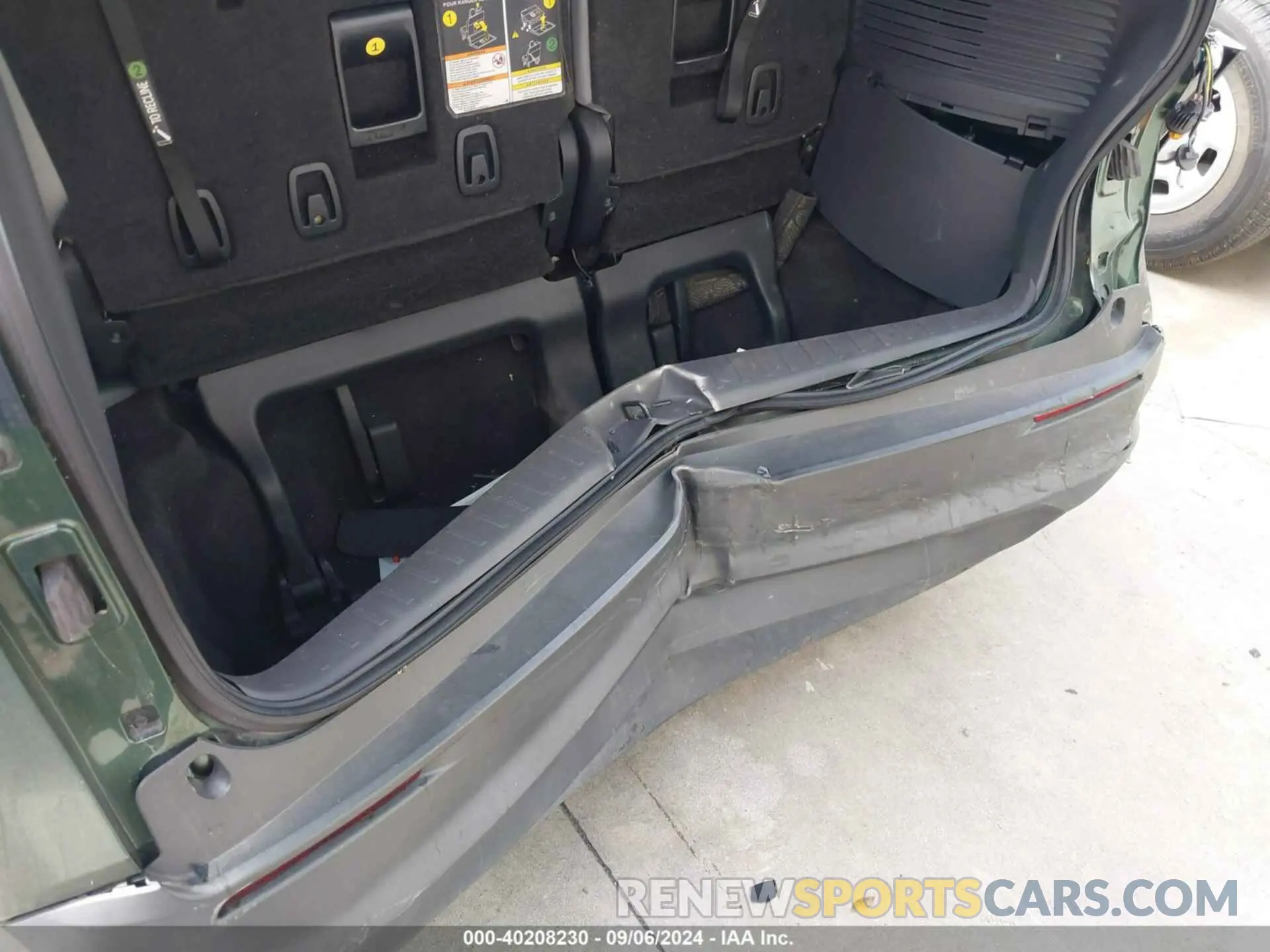 6 fotografías del automóvil dañado 5TDKRKEC6MS014551 TOYOTA SIENNA 2021